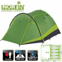 Палатка Norfin Rudd 3+1